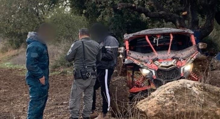 צפו: המשטרה פשטה על חופי חדרה – רכבי שטח הושבתו במבצע אכיפה