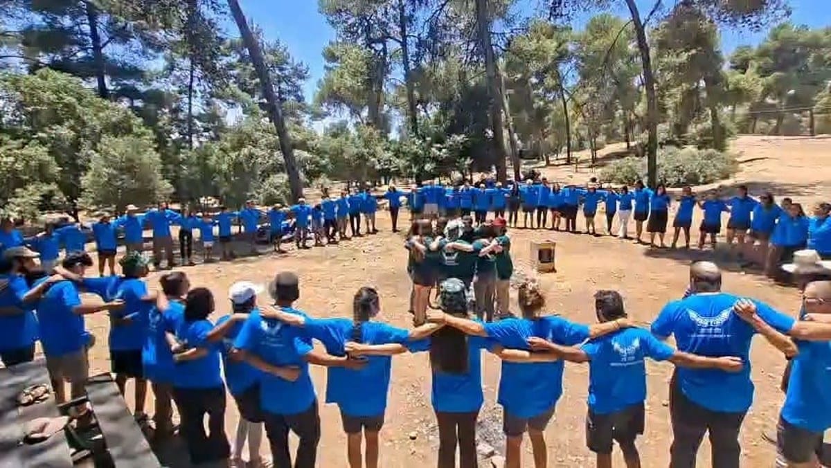 חניכי מית"ר נירים מחדרה יצאו למסע הקיץ בהרי ירושלים