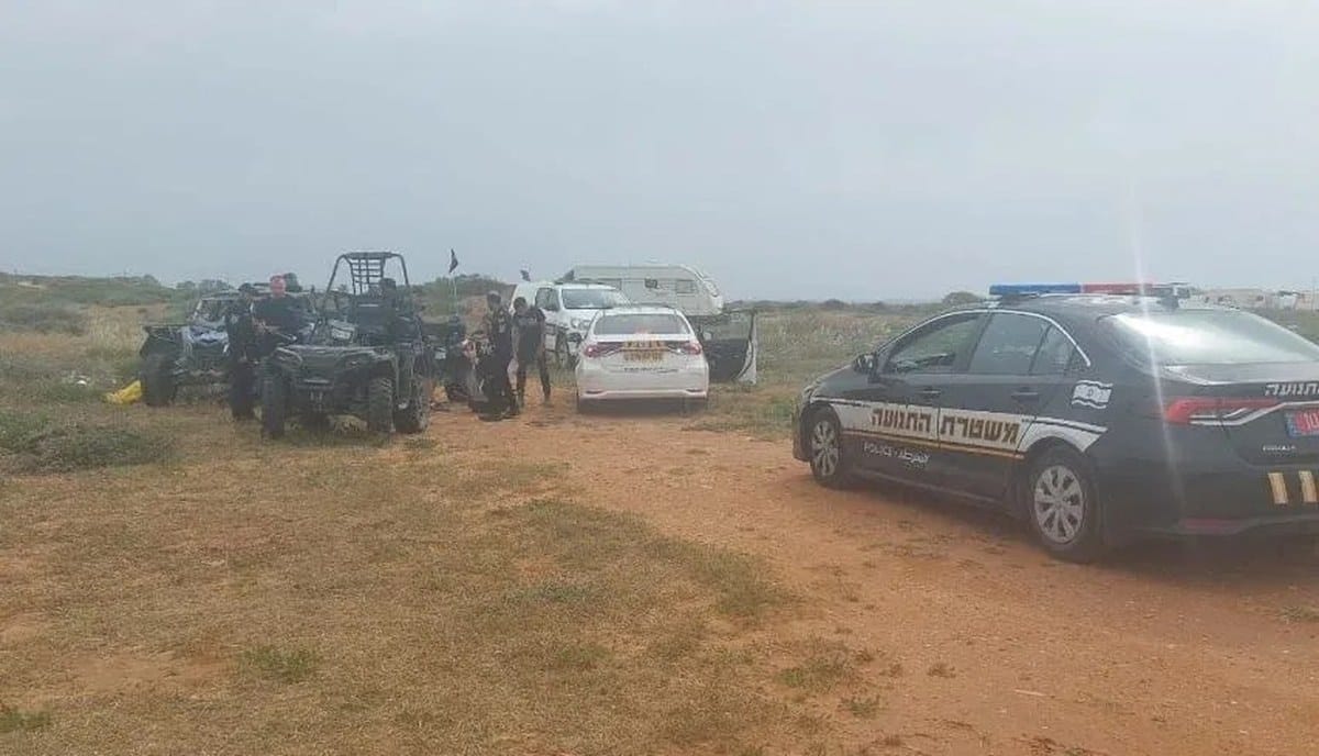 משטרת חדרה הגבירה אכיפה בחופי העיר בסוף השבוע