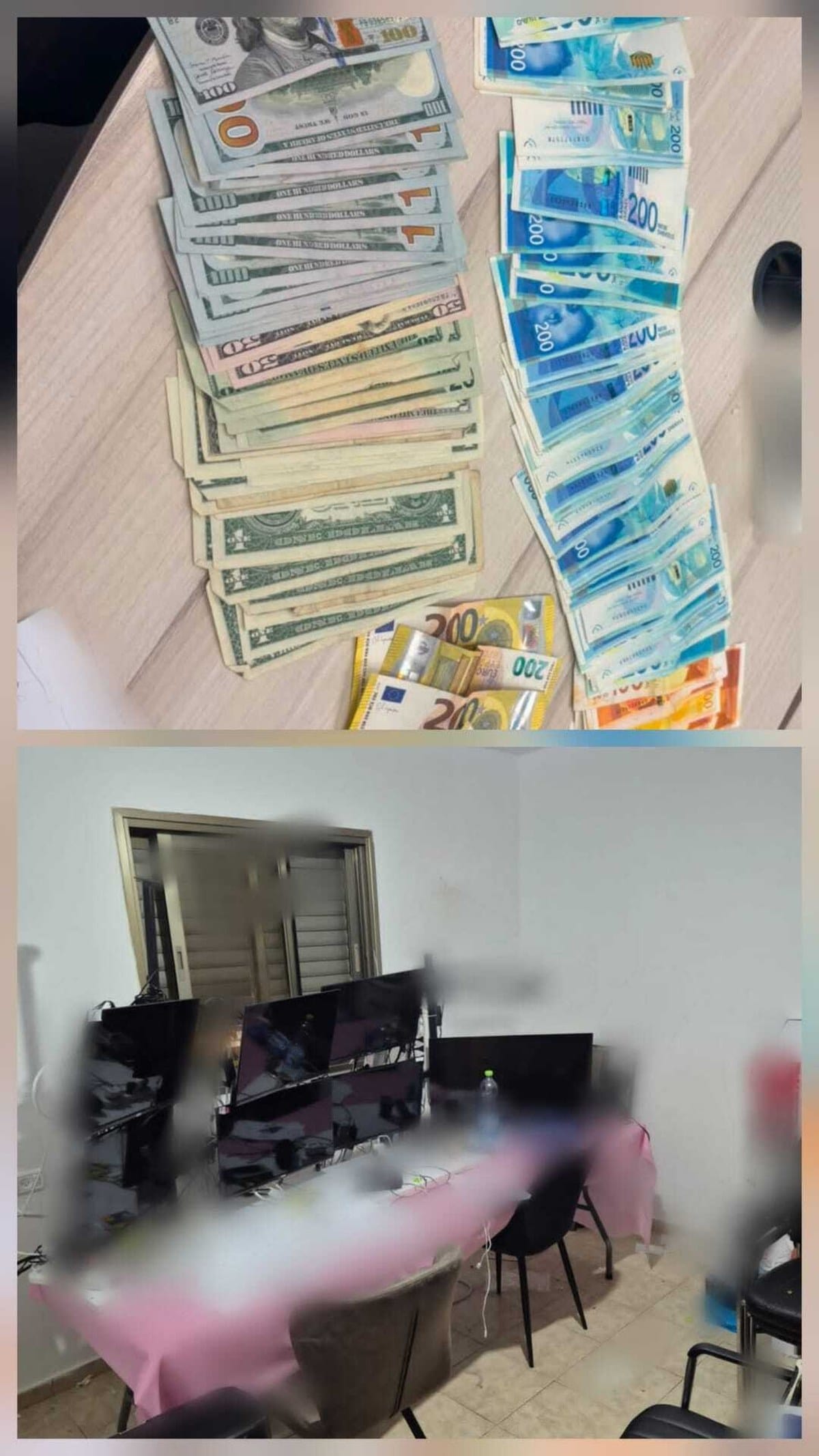 משטרת חדרה חשפה דירת הימורים בלתי חוקית בעיר
