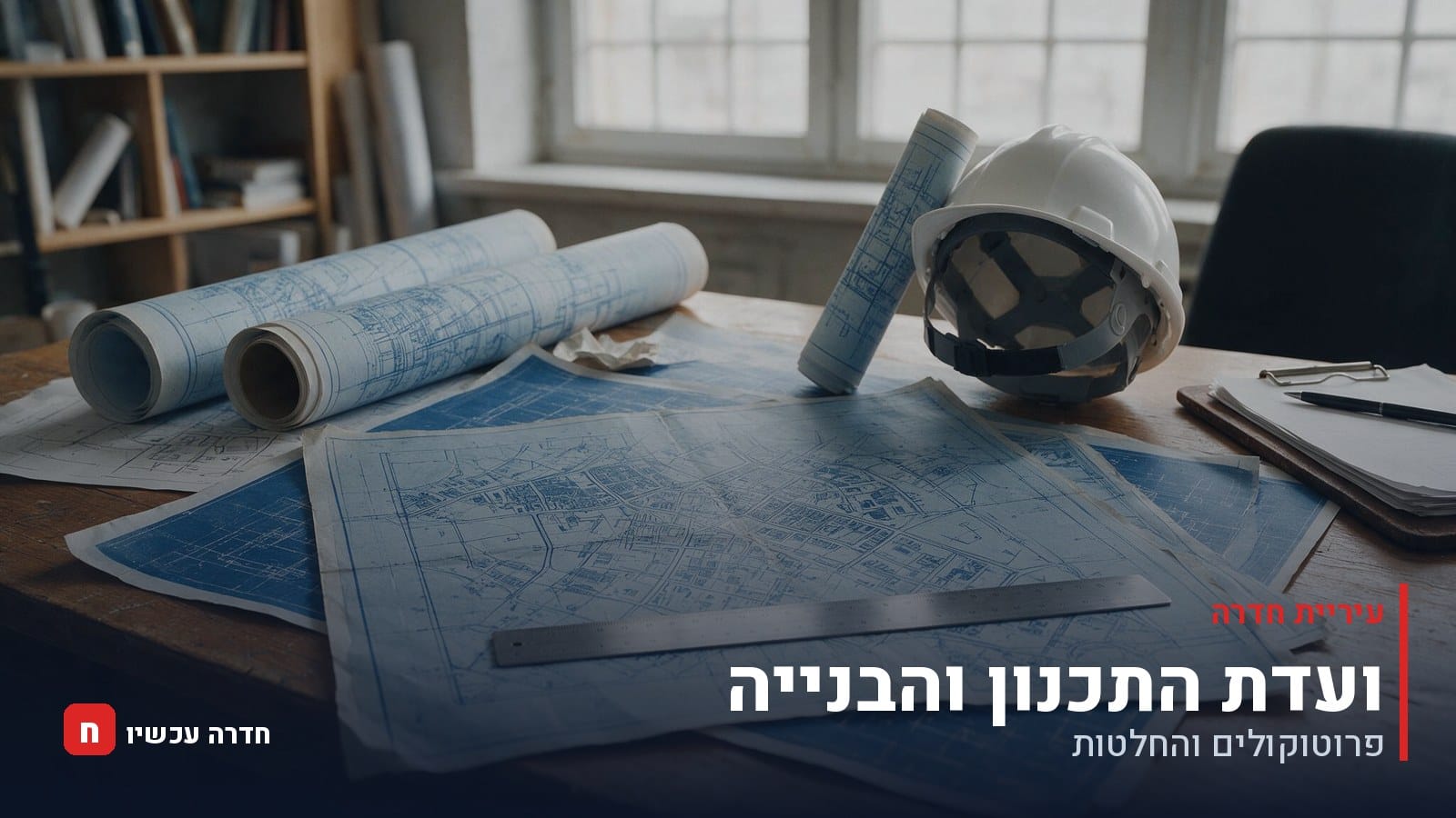 ועדת התכנון חדרה, 17 במאי 2026: אושר מסמך מדיניות בתיקונים; הוארך מועד ההתנגדויות עד 7 ביוני