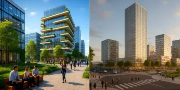תכנית אנרג'י פארק: מגדלים בני 60 קומות וגשר חדש מעל יער חדרה