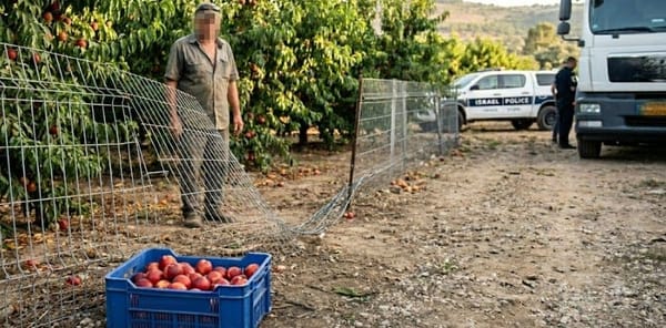תושב חדרה הואשם בגניבת עשרות קילוגרמים של נקטרינות ממטעים בבנימינה