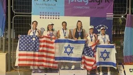 ענבר בן עמי בהירי מחדרה זכתה בזהב בפיקלבול במכביה