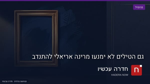 איור: בינה מלאכותית — גם הטילים לא ימנעו מרינה אריאלי להתנדב